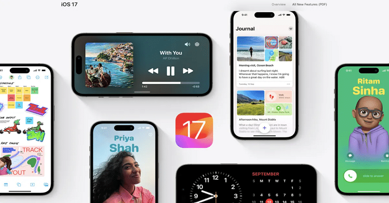 Apple iOS 17 Released Here are the Top 10 New Features