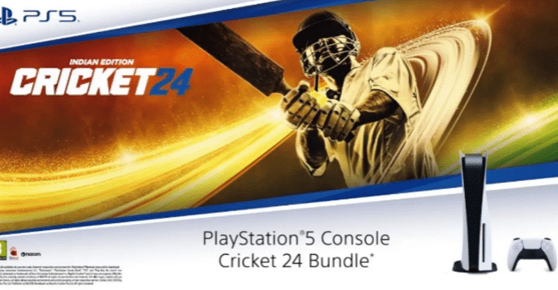 Sony PlayStation 5 Cricket 24 Bundle Announced in India