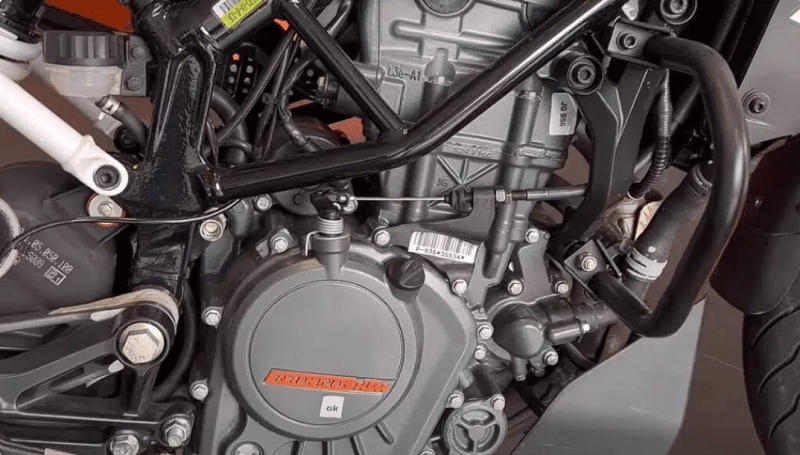 KTM Duke 125 Engine