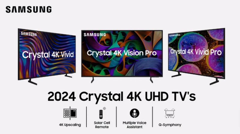 2024 Samsung Crystal 4K TV
