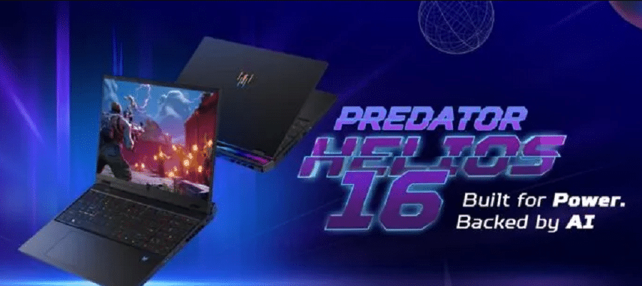 Acer Predator Helios 16 specifications (expected)