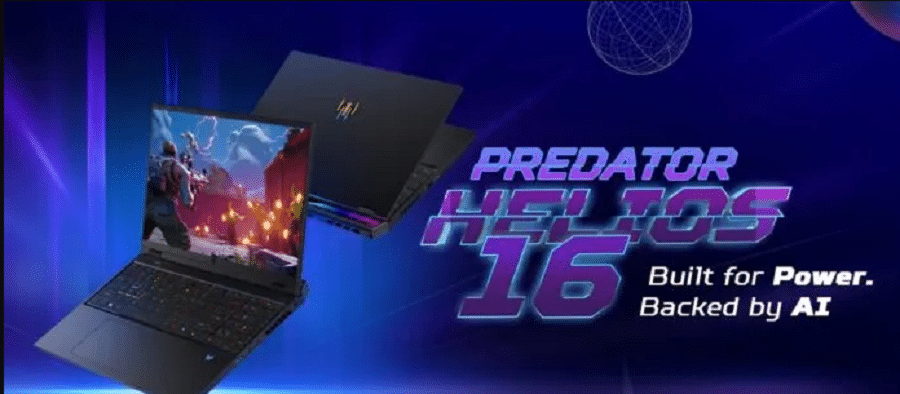 Acer Predator Helios 16 specifications