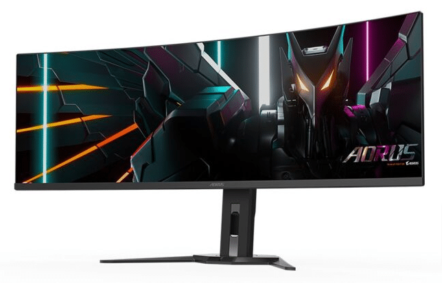 Gigabyte AORUS CO49DQ QD-OLED monitor specifications, features