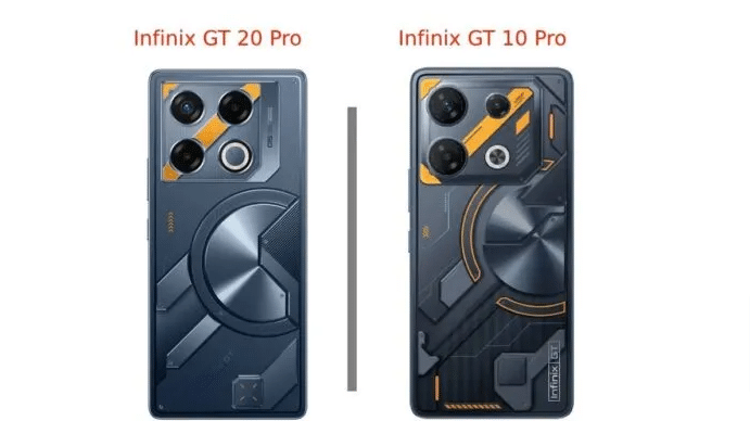 Infinix GT 20 Pro renders