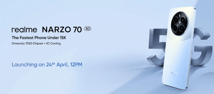 Realme Narzo 70 5G specifications